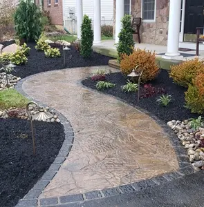 TC Landscape Solutions hardscape paver sidewalk project.